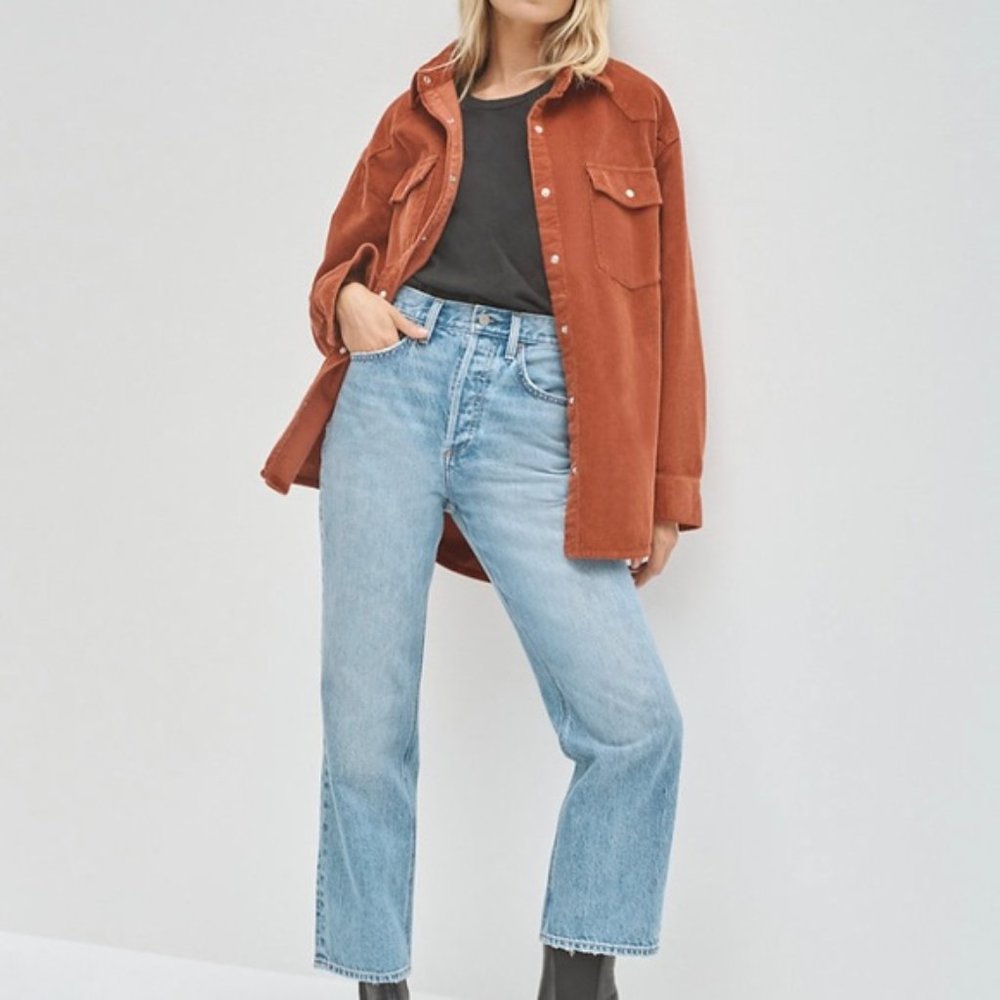 Aritzia Denim Forum Joni jeans in Picture the Bleu size 23